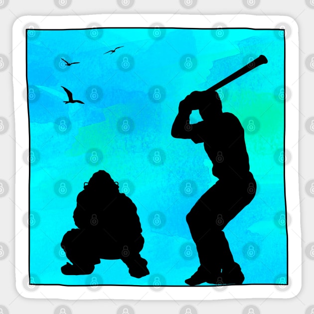 Baseball Design Style Sticker by ShopBuzz